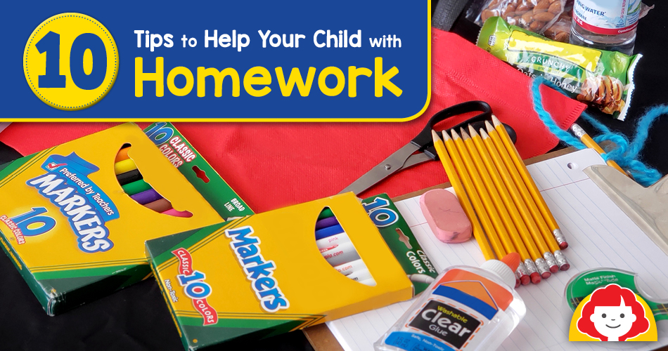 10 Tips To Help Your Child With Homework