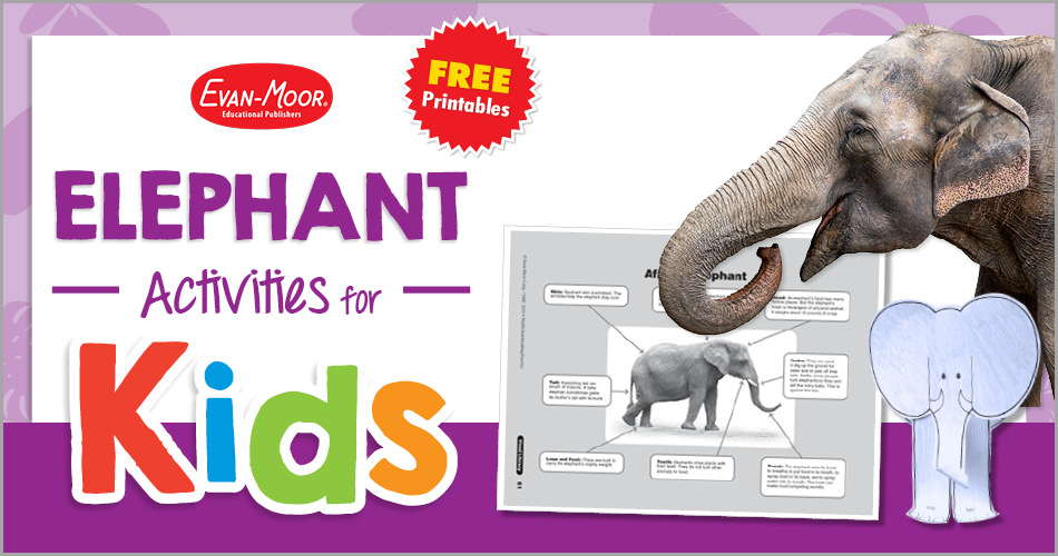 Cover image of the article: Free Elephant Learning Activities for Kids