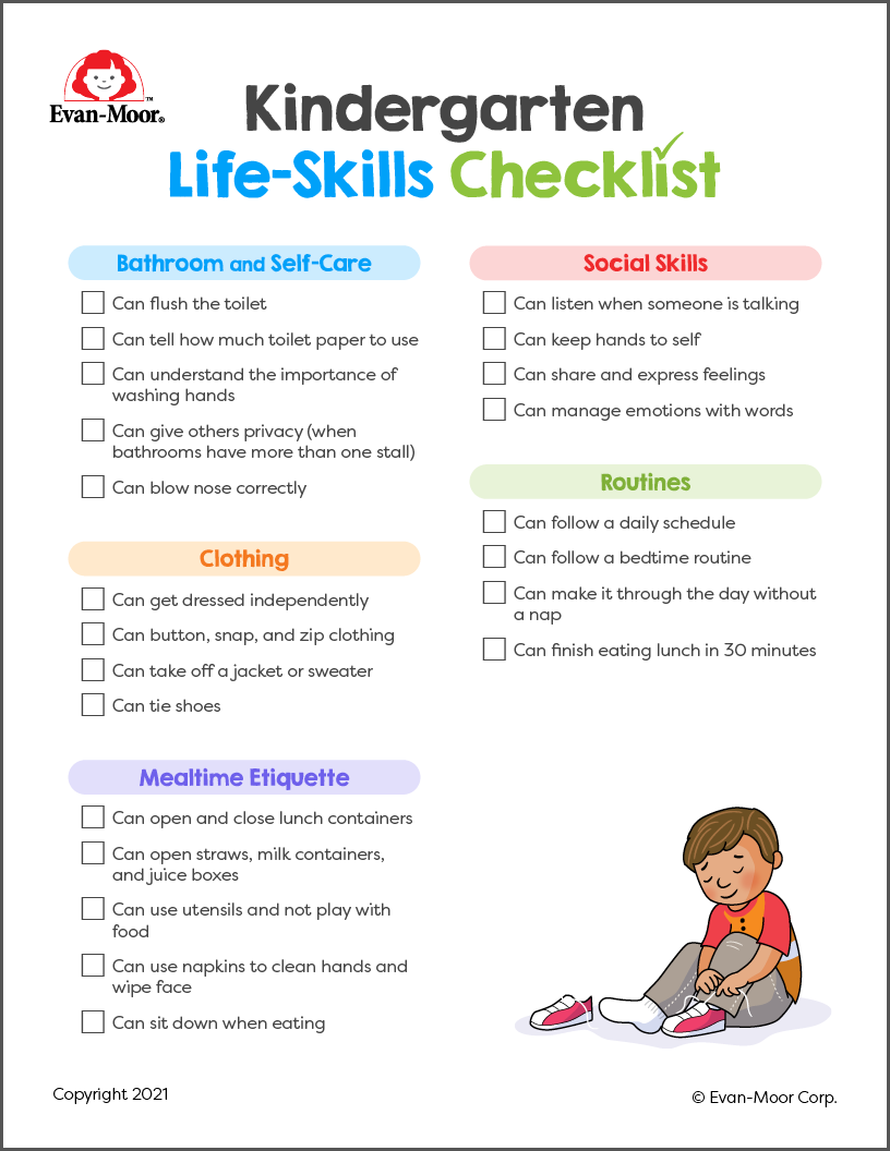 Life Skills Kids Should Know Before Kindergarten – The Joy Of Teaching